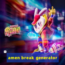 amen break generator